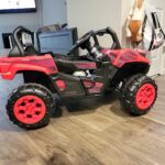 Kid Trax Toddler UTV Electric Ride-On Toy, Kids 3-5 Years Old, 6 Volt Battery and Charger, Max Rider Weight 60 lbs, LED Headlights, Red. photo review